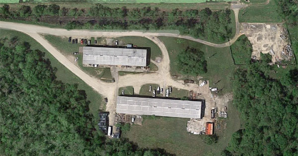 aerial view of our facility