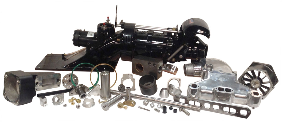 image of 3 stage Jet Pump made for The excellent Louisiana Company called Marine Power