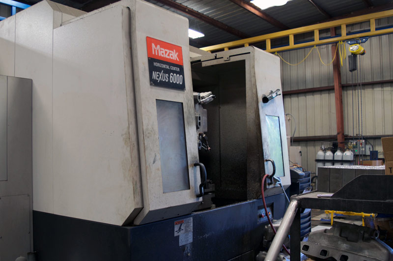 image of the Mazak6000 CNC Milling Machine.